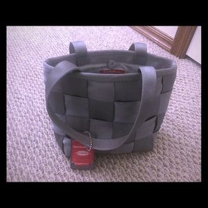 The Original Seatbelt Bag Medium Gray Tote